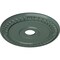 Ekena Millwork Wreath Ceiling Medallion (Fits Canopies up to 6"), 21 1/8"OD x 3 5/8"ID x 7/8"P, Cloud Burst CM21WRCBF - alternate 4